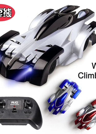 SENNIXIONG 1:24 Wall Climbing Remote Control Car Dual Mode 360deg Rotating Anti Gravitys Stunt Climber Vehicle Toys for Children