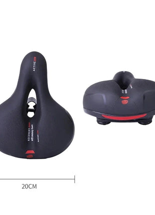 Reflective Shock Absorbing MTB Bicycle Seat Breathable Rainproof Road Mountain Bike Saddle Comfortable Cycling Accessory for Men Shop1102066021 Store