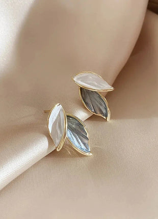 Vintage Resin Blue Earrings Rainbow Girl Jewelry Store