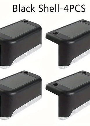 Solar LED Stair Lights – Waterproof Outdoor Step & Pathway Lighting XIWANGFIRE Lamp Store