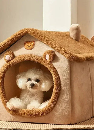 Folding houses for small and medium sized dogs and cats, mattresses, pet products, puppy baskets, winter kennels Dropshipman
