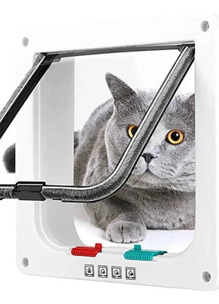 4-Way Locking Pet Door Xiaolaixi Store