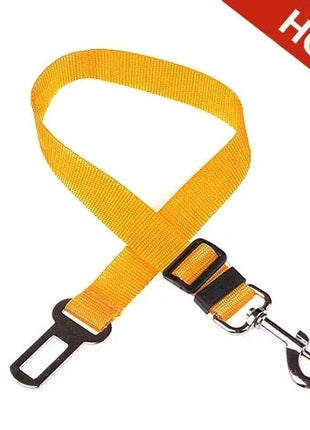 Adjustable Pet Cat Dog Car Seat Belt Pet Seat Vehicle Dog Harness Lead Clip Safety Lever Traction Dog Collars Dogs Accessoires Pets Products Bobit Store