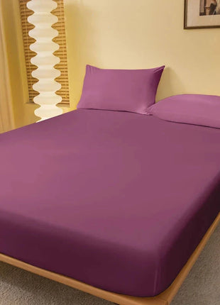 1 Piece Solid Color Matte Bed Sheet – Soft Bedding Cover (Excluding Pillowcases) Shop1103725833 Store