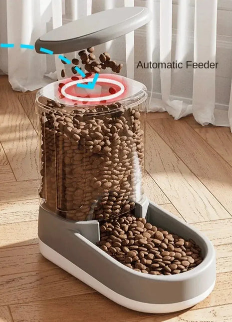Dog Water Dispenser Automatic Cats Feeder Pet Feeder Dog Water Feeding Cat Drinking Water Flowing Water Gravity Food Feeder Dropshipman