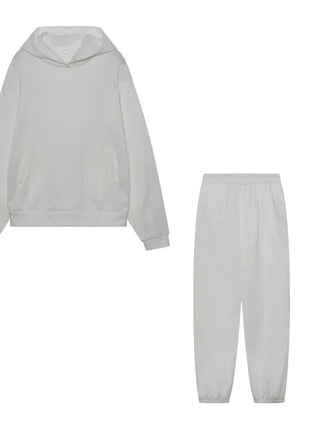 Plus Size Fashionable Long Sleeve Sweatshirt And Pants Set Autumn Winter Women's Casual Wear Two Piece Suit Comfortable plus ... Oyao Store