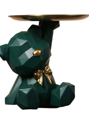 Sculpture Tray with Bulldog Key Holder Dazzling Bag Store