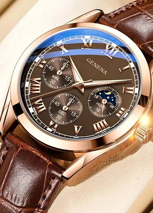 Men's business and casual quartz watch Shop1103842674 Store