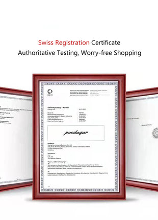 POEDAGAR Classic Lux® – Men’s Stainless Steel Watch POEDAGAR Watch Store