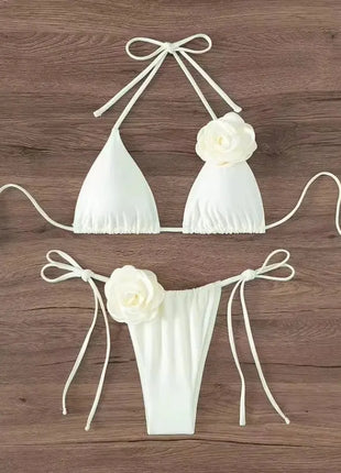 Strappy Floral Bikini Set Dreami Unite Shop Store