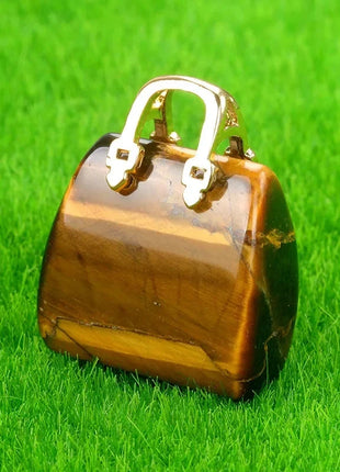 Reikicrystal Mini Handbag Pendant Rise Stone Store