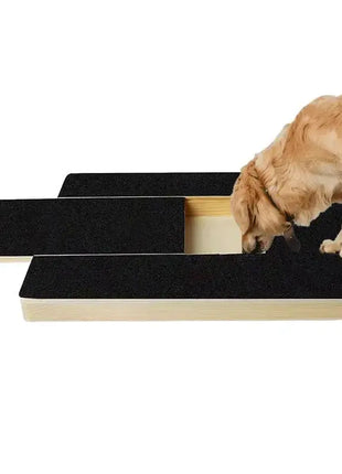Dog Nail File Board Adjustable Wooden Scratching Board For Nail Trimming Self Scratcher Toy Safe Pet Grooming Accessories Dropshipman