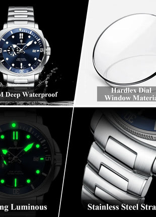 POEDAGAR SportLux® – Men’s Waterproof Quartz Watch POEDAGAR Store