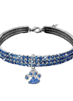 Rhinestone Pet Necklace for Dog & Cats Rvlero PET Store