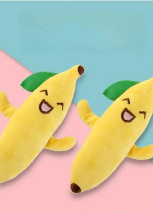 Pet Molar Bite toy Cartoon Stuffed Animal Cute Plush Cat Chew Toy Interactive Pets Toys For Cat YimoPet Store