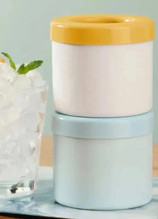 Silicone Ice Cube Mold Round Ice Bucket Summer Homemade DIY Refrigerator Freeze Ice Maker Creative Ice Cube Mold Barware Tools Stone's Store