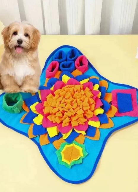 Pet Sniffing Training Mat Dogs Cats Educational Stress Relief Bite Resistant Slow Food Mat Pets Eco-friendly Training Blanket Dropshipman