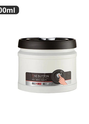 Stainless Steel Vacuum Sealed Coffee Canister – Airtight Food Storage Stone's Store