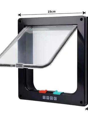 4-Way Locking Pet Door Xiaolaixi Store