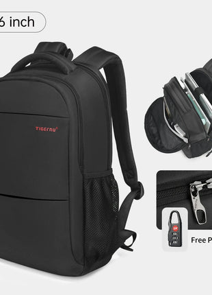 Genuine Leather & Canvas Vintage Backpack tigernu Female Backpack Store