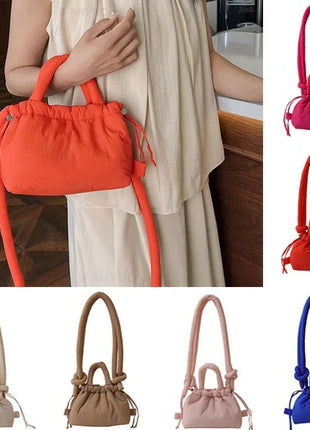 Soft Dacron Crossbody Bag Mini Tote | Fabric Shoulder Bag BagCase SiSi Store