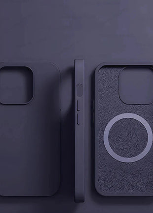 For Magsafe Original Magnetic Cases For iPhone 15 14 13 12 11 Pro Max Plus Wireless Charge Case Liquid Silicone Cover Accessory GRATUIT 3C Accessories Store