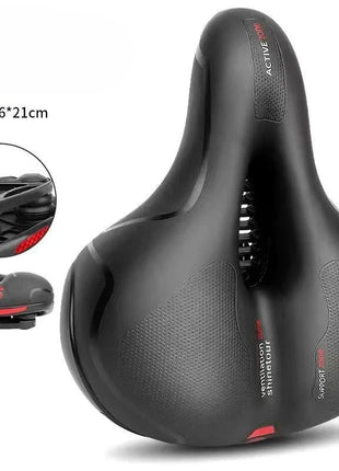 Reflective Shock Absorbing MTB Bicycle Seat Breathable Rainproof Road Mountain Bike Saddle Comfortable Cycling Accessory for Men Shop1102066021 Store