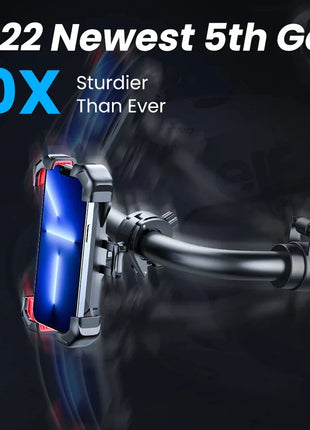 Joyroom 360° Universal Bike Phone Holder for 4.7–7" Phones, Shockproof GPS Mount Stone's Store