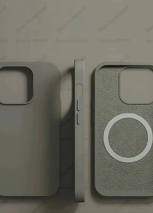 For Magsafe Original Magnetic Cases For iPhone 15 14 13 12 11 Pro Max Plus Wireless Charge Case Liquid Silicone Cover Accessory GRATUIT 3C Accessories Store