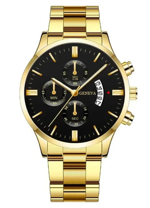 Fashion Men's Watch Luxury Silver Stainless Steel Men Watches Store