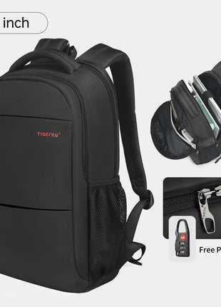 Genuine Leather & Canvas Vintage Backpack tigernu Female Backpack Store