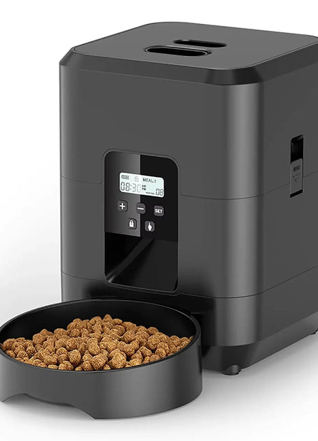 Smart Automatic Pet Feeder – Timed Cat & Dog Food Dispenser with Portion Control and LCD Display Voford Global Store