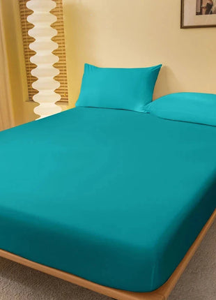 1 Piece Solid Color Matte Bed Sheet – Soft Bedding Cover (Excluding Pillowcases) Shop1103725833 Store