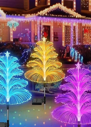Seven Colors Gradient Solar Christmas Tree Light Shop1104701118 Store