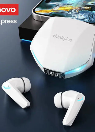 Lenovo GM2 Pro Bluetooth 5.3 Earphones Sports Headset Wireless In-Ear Gaming Low Latency Dual Mode Music Headphones New Choice Lenovo Store