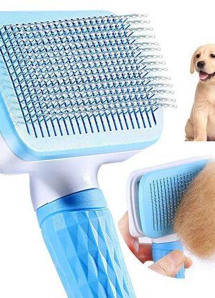 Dog Hair Remover Brush Cat Dog Hair Grooming And Care Comb For Long Hair Dog Pet Removes Hairs Cleaning Bath Brush Dog Supplies Dropshipman