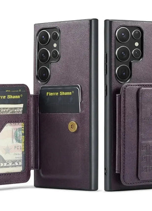 Multi-Card RFID Blocking Wallet Case for Samsung Galaxy S25 Series YOUMI2023 Store