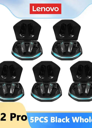 Lenovo GM2 Pro Bluetooth 5.3 Earphones Sports Headset Wireless In-Ear Gaming Low Latency Dual Mode Music Headphones New Choice Lenovo Store