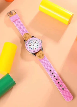 Boys Girls Quartz Watch Kids Childrens Fabric Strap Student Wristwatch Sinnifer Store Store