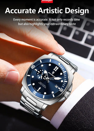 POEDAGAR SportLux® – Men’s Waterproof Quartz Watch POEDAGAR Store