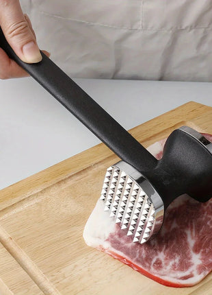 PowerStrike™ Heavy-Duty Meat Mallet – Stainless Steel, Rubber Grip Stone's Store