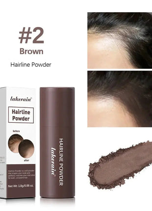 Waterproof Hairline & Root Concealer Pen – Instant Grey Coverage with Easy Blend Powder Stick for Normal Hair Stone's Store