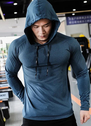 Mens Fitness Sport Hoodie Stone's Store