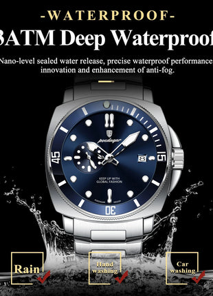 POEDAGAR SportLux® – Men’s Waterproof Quartz Watch POEDAGAR Store