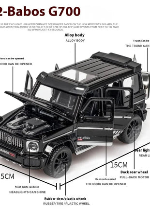 1/32 G700 Alloy Car Model Toy DZ Toys Store