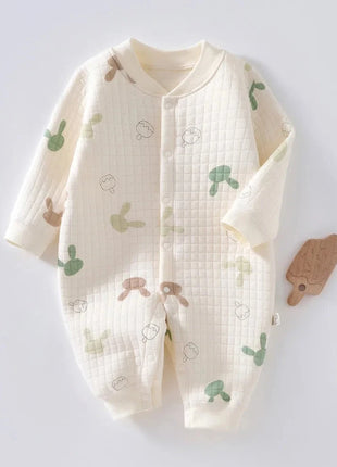 Cute Pattern Printed Baby Jumpsuit AYNIGIELL Official Store