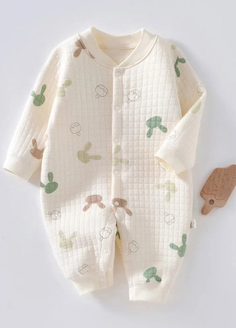 Cute Pattern Printed Baby Jumpsuit AYNIGIELL Official Store