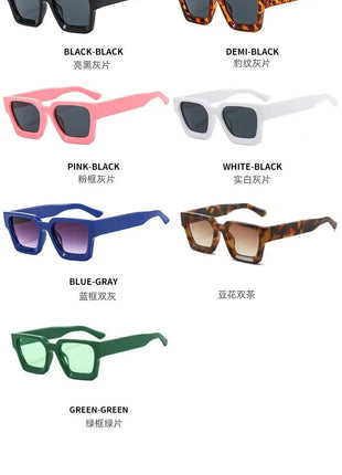 Classic Square Luxury Shades UV40 Shop1102843147 Store