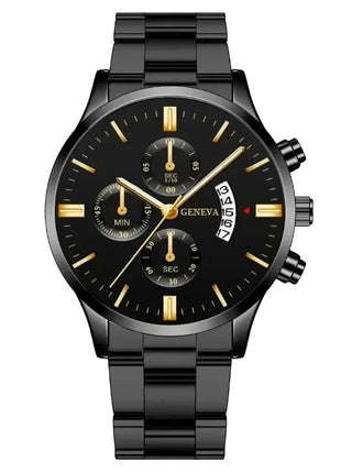 Fashion Men's Watch Luxury Silver Stainless Steel Men Watches Store