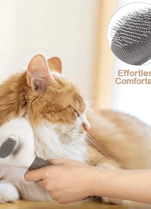 Pet Dog Brush Cat Comb Self Cleaning Pet Hair Remover Brush Chinese Gold Leaf Store